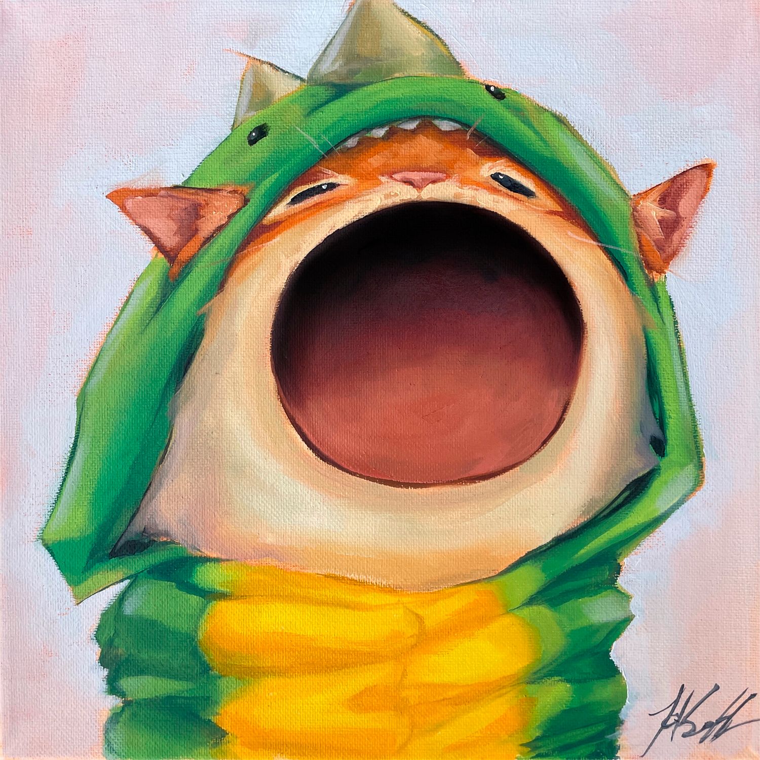 Chaotic Dino Pop Cat